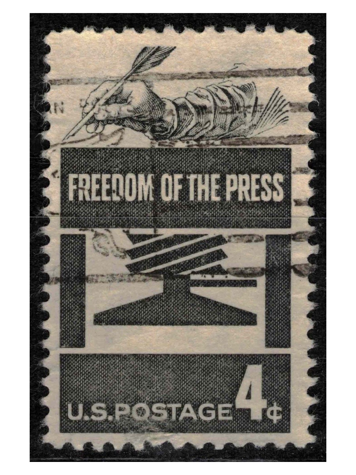USA 1958 Freedom of the Press us