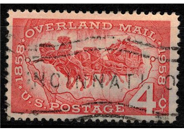 USA 1958 US Ground Postal Service