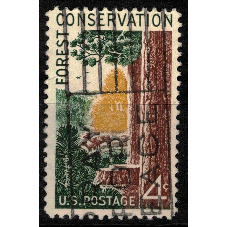 USA 1958 Conservazione delle foreste us