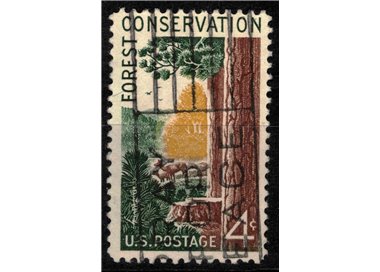 USA 1958 Conservazione delle foreste us