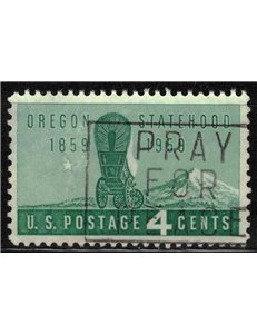 USA 1959 Admission of Oregon us