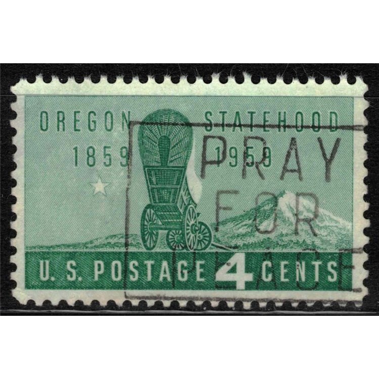 USA 1959 Admission of Oregon us