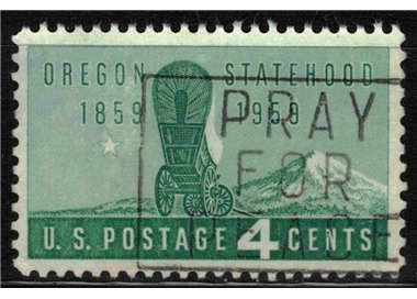 USA 1959 Admission of Oregon us