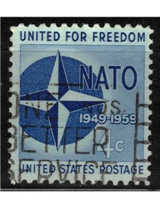 USA 1959 Anniversario della NATO us