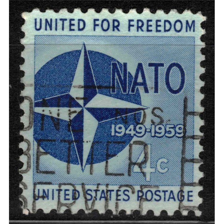 USA 1959 Anniversario della NATO us