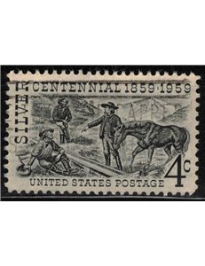 USA 1959 Discovery of silver us