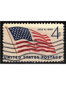 USA 1959 American flag us