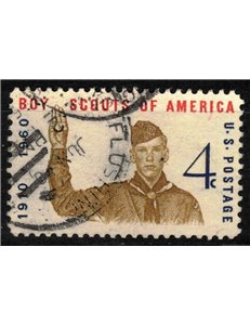 USA 1960 Cinquantenario dei Boy Scouts us