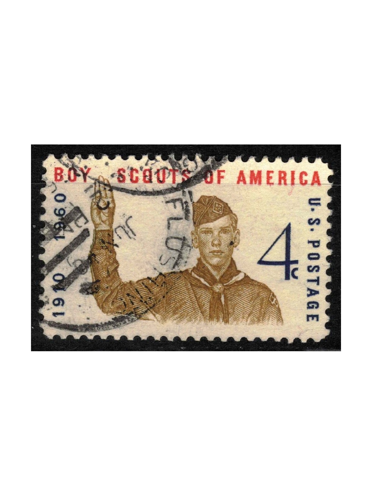 USA 1960 Cinquantenario dei Boy Scouts us
