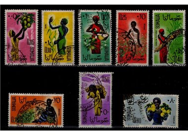 SOMALIA 1961 Indigenous and Miscellaneous Products 8v us