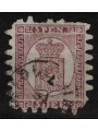 FINLAND 1866-70 Coat of Arms 5p lilac brown on ochre us