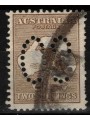 AUSTRALIA 1913 Canguro (2s bruno) us