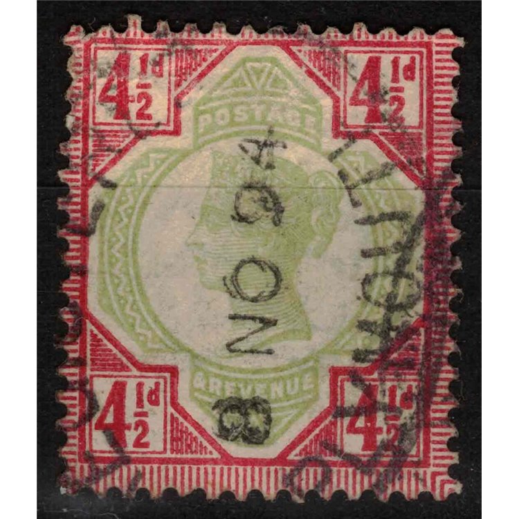 GREAT BRITAIN 1887-900 Queen Victoria's Jubilee (4½p red) us