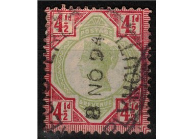 GREAT BRITAIN 1887-900 Queen Victoria's Jubilee (4½p red) us