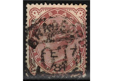 GREAT BRITAIN 1880-81 Effigy of Queen Victoria (1½p red brown) us