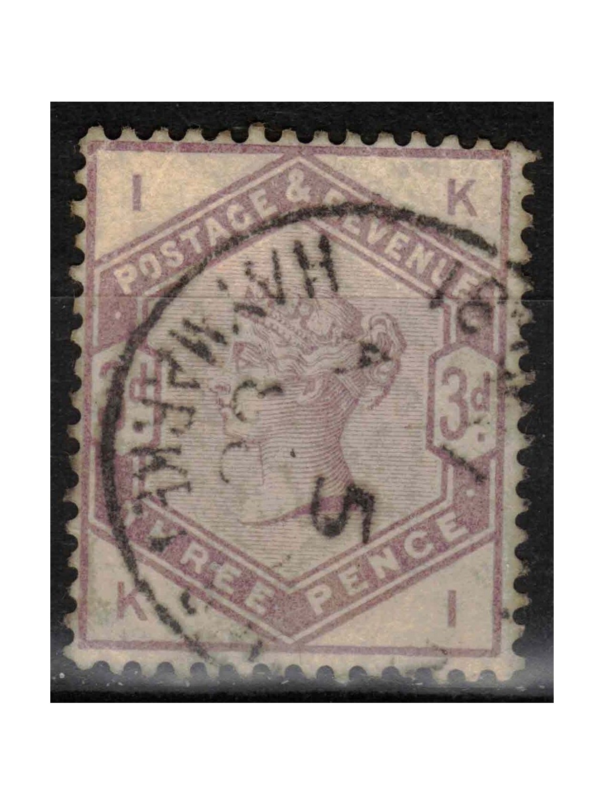 GREAT BRITAIN 1884 Effigy of Queen Victoria (3p violet) us
