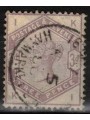 GREAT BRITAIN 1884 Effigy of Queen Victoria (3p violet) us