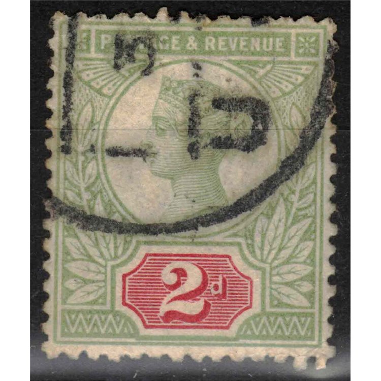 GREAT BRITAIN 1887-900 Queen Victoria's Jubilee (2p green) us