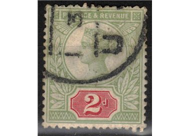 GRAN BRETAGNA 1887-900 Giubileo della Regina Vittoria (2p verde) us