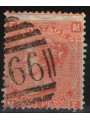 GREAT BRITAIN 1862 Queen Victoria (4p orange) us