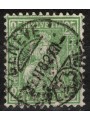 SVIZZERA 1881 Helvetia seduta 25 centesimi verde us