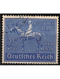 GERMANY REICH 1939 Hamburg Derby used