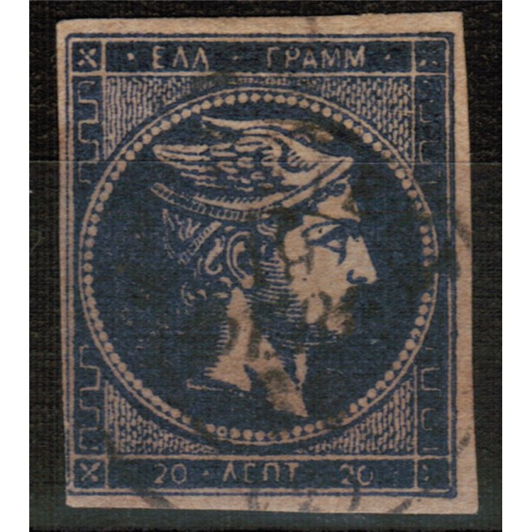 GREECE 1875-86 Head of Mercury without figures on the reverse us