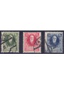 LIECHTENSTEIN 1925 Birthday of Prince John II 3v us