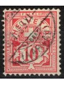 SWITZERLAND 1882 Cipher surmounted by a cross 10c pink us