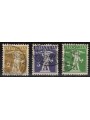 SVIZZERA 1909 Walter Tell 3v us