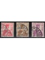 SVIZZERA 1909 Helvetia 3v us