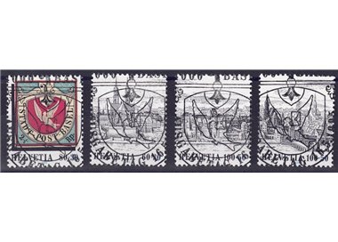 SWITZERLAND 1995 Philatelic Exhibition 4v us
