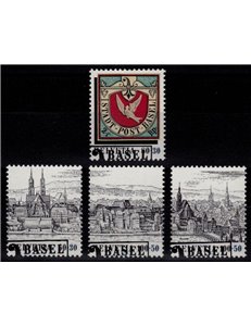 SVIZZERA 1995 Esposizione filatelica 4v us