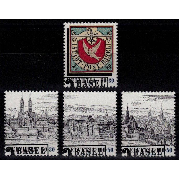 SVIZZERA 1995 Esposizione filatelica 4v us