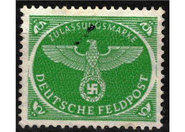 GERMANIA REICH 1944 Franchigia militare (3) us