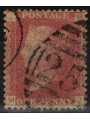 GREAT BRITAIN 1858-64 Queen Victoria (1p red plate 129) us