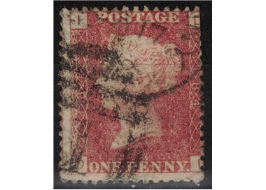 GREAT BRITAIN 1858-64 Queen Victoria (1p red) us