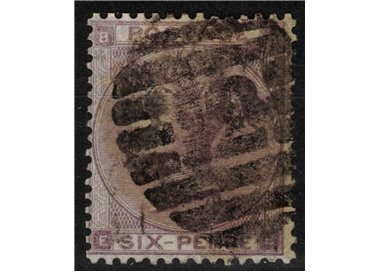 GREAT BRITAIN 1862 Queen Victoria (6p violet) us