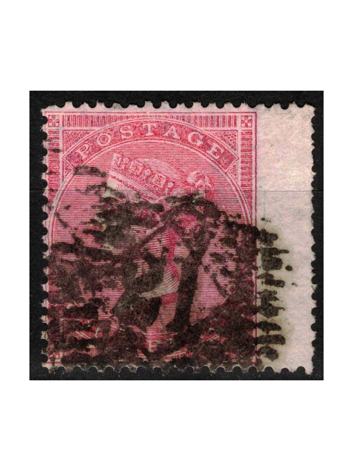 GRAN BRETAGNA 1855-57 Regina Vittoria (4p rosa) us