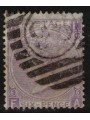GRAN BRETAGNA 1867-80 Regina Vittoria (6p violetto) us