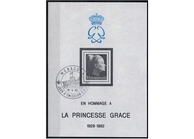 MONACO 1983 Homage to Princess Grace s/s us