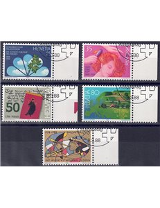 SVIZZERA 1988 Serie di Propaganda 5v us