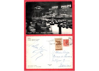 POSTAL CARD NAPLES SANTA LUCIA POSTAL CARD