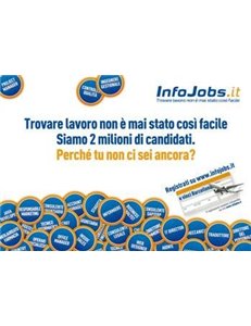 CARTOLINA PROMOCARD Infojobs PC 8346