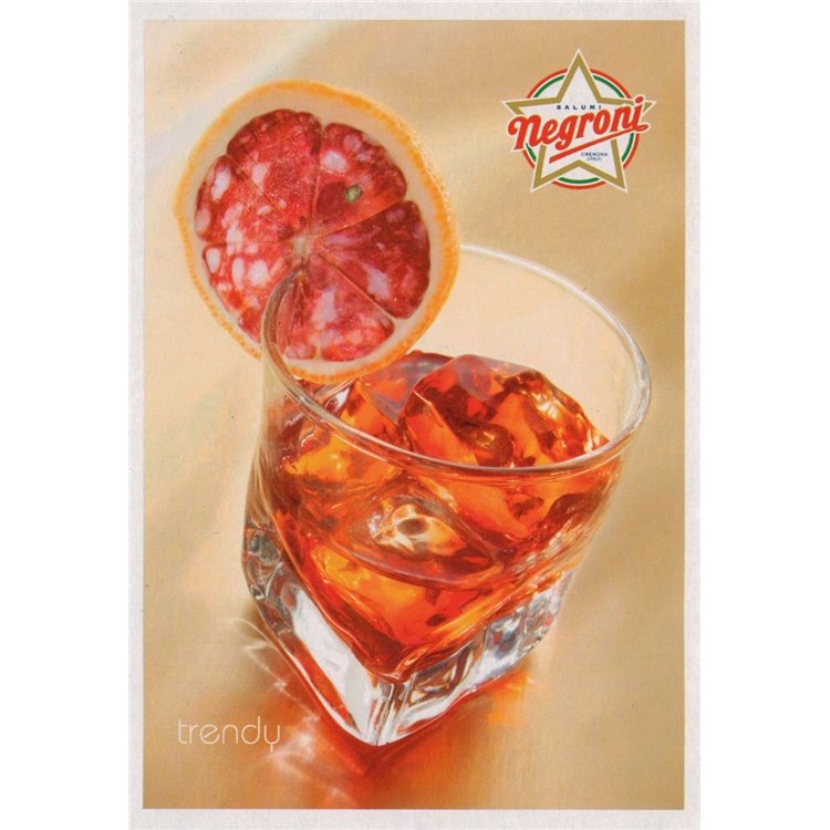 CARTOLINA PROMOCARD Salumi Negroni PC 4166a