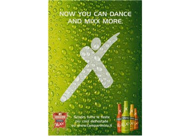 CARTOLINA PROMOCARD Campari Mixx PC 4490