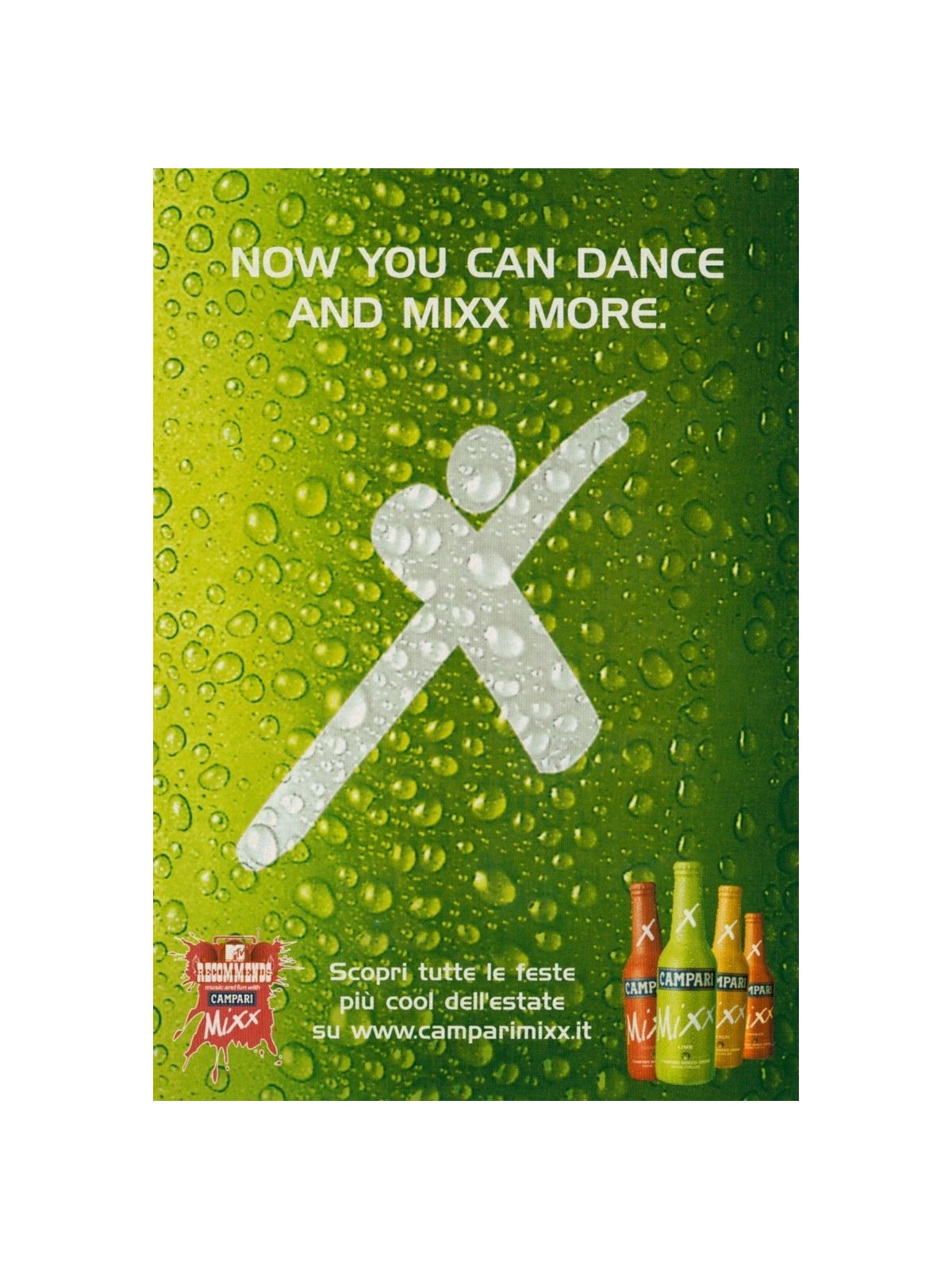 CARTOLINA PROMOCARD Campari Mixx PC 4490