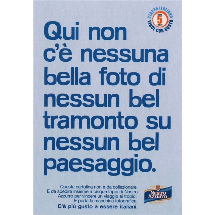 CARTOLINA PUBBLICITARIA PROMOCARD PC 4538