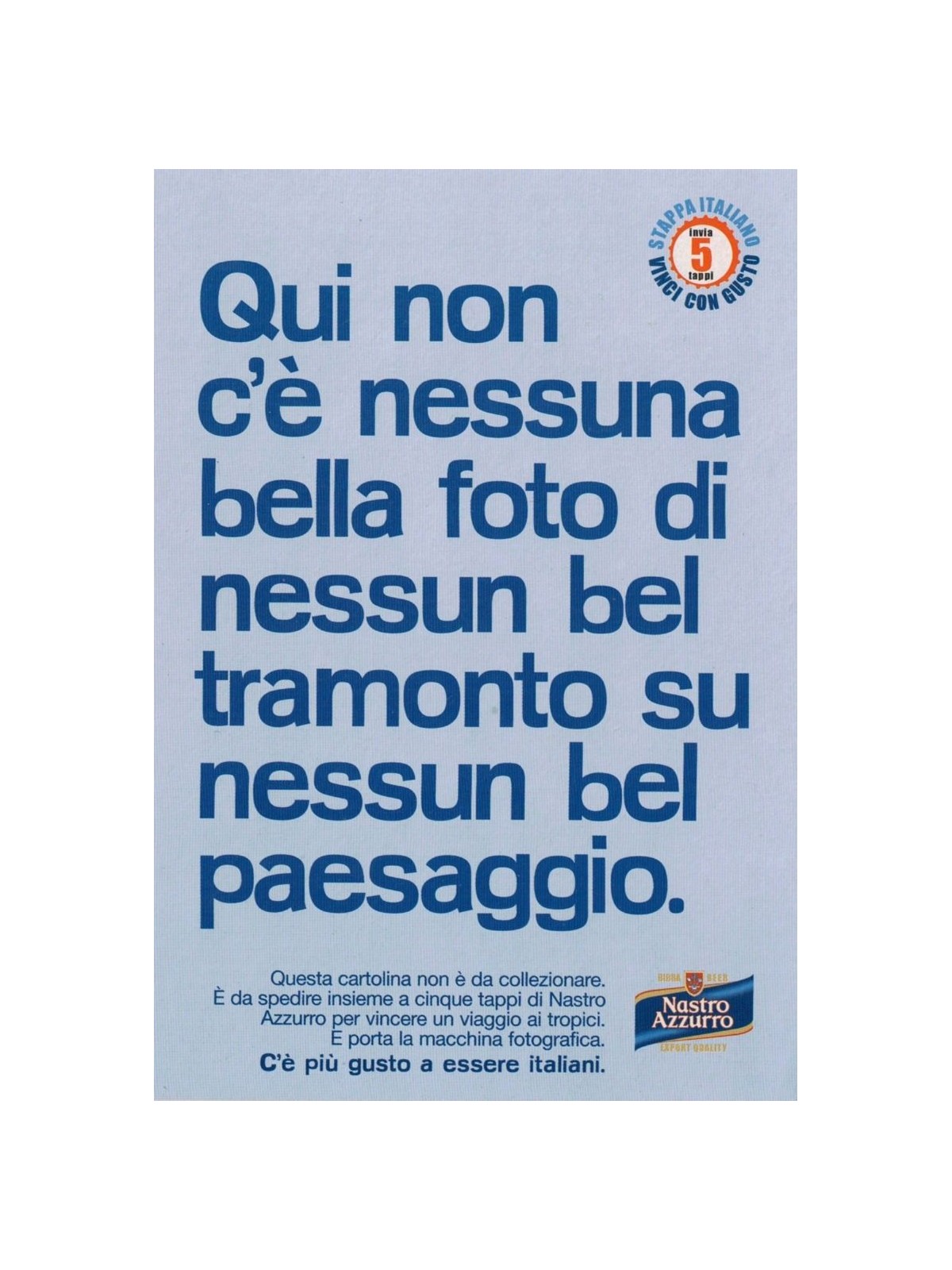 PROMOCARD ADVERTISING POSTCARD PC 4538