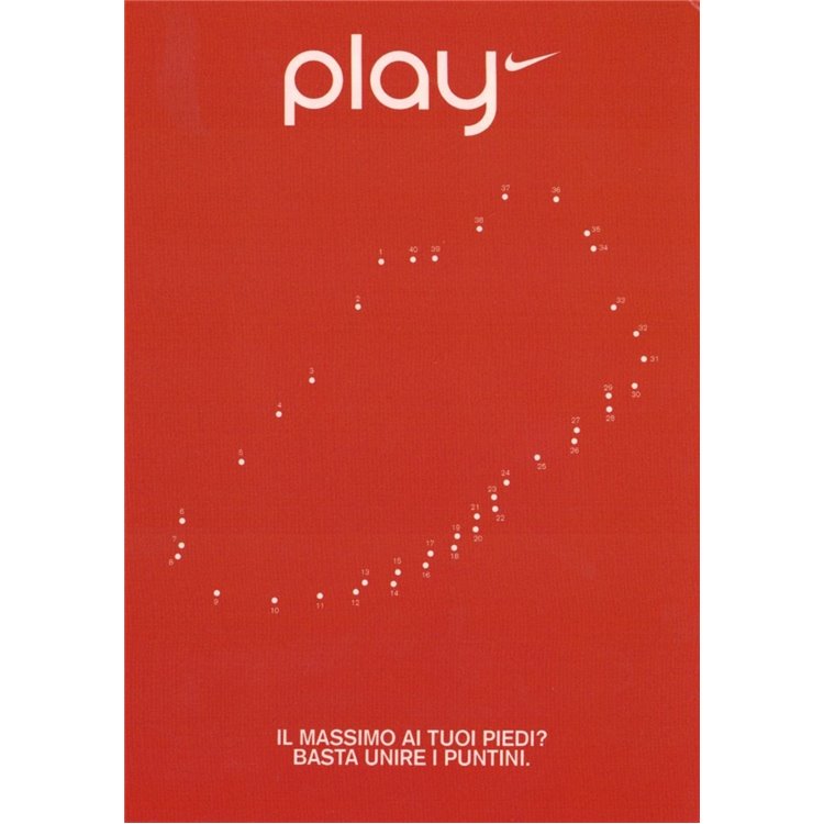PROMOCARD POSTCARD Nike PC 3932